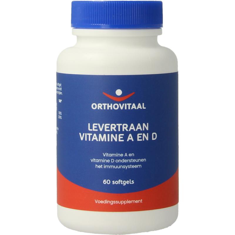 Orthovitaal Levertraan Vitamine A En D