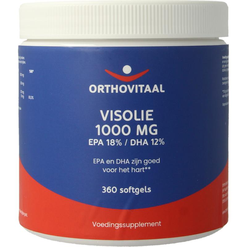 Orthovitaal Visolie 1000Mg Epa 18% Dha 12%