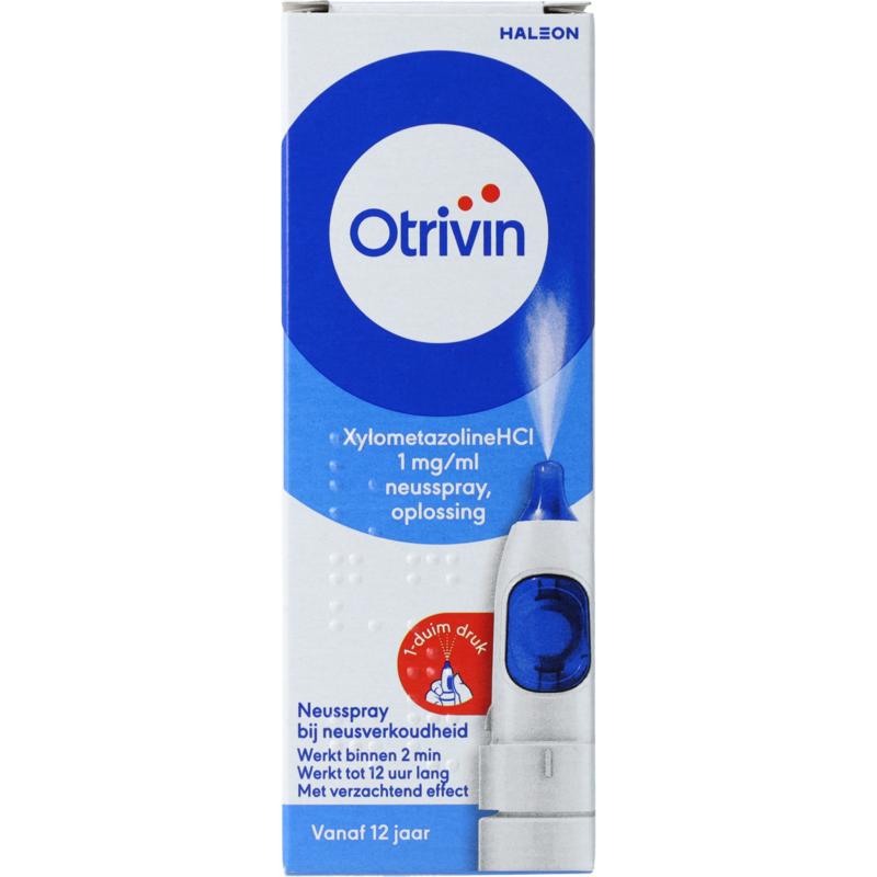 Otrivin Spray 1 Mg Verzachtend 12+ Jaar