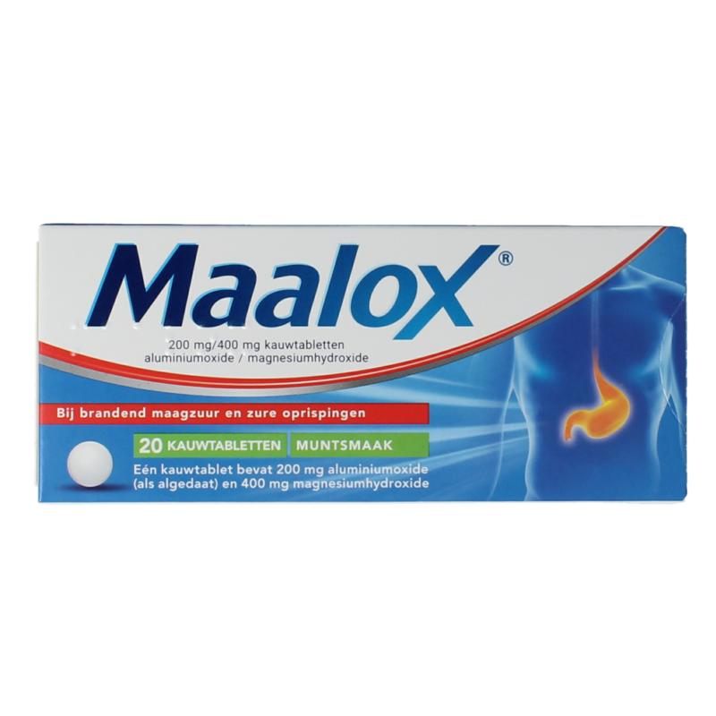 Maalox Kauwtabletten 200400Mg