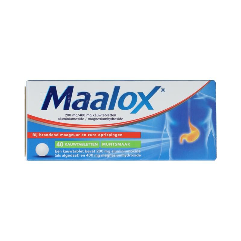 Maalox Kauwtabletten 200400Mg