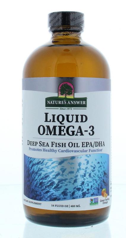 Natures Answer Vloeibaar Omega 3 Dhaepa 1.150Mg