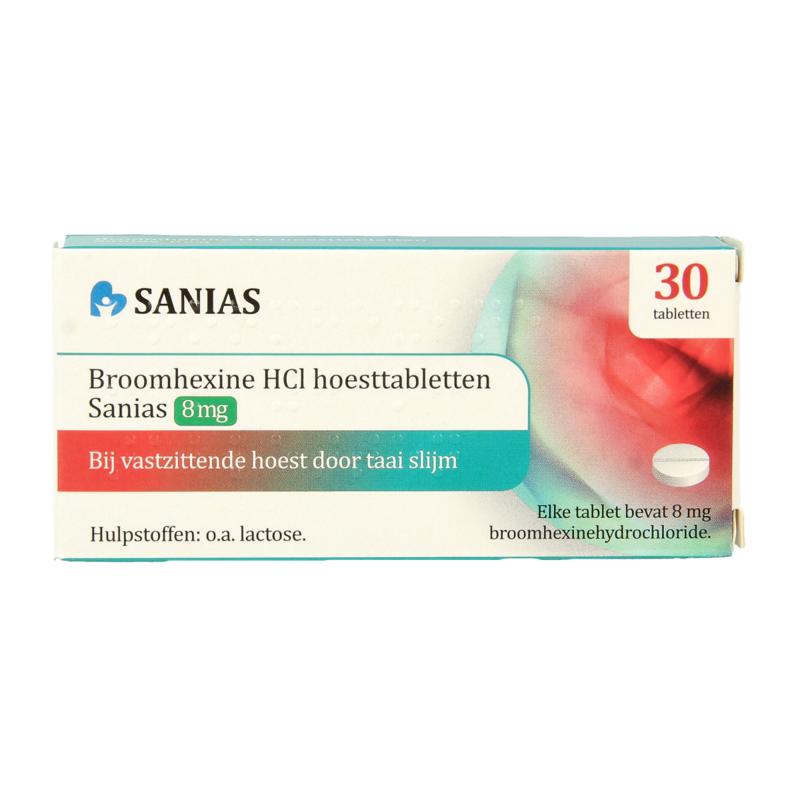 Sanias Broomhexine 8Mg