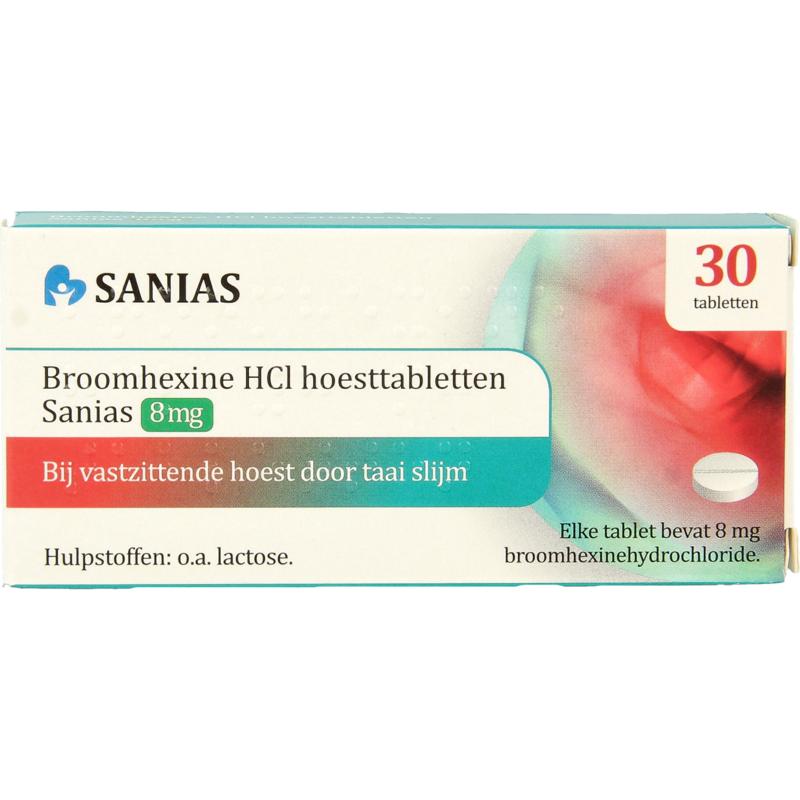 Sanias Broomhexine 8Mg