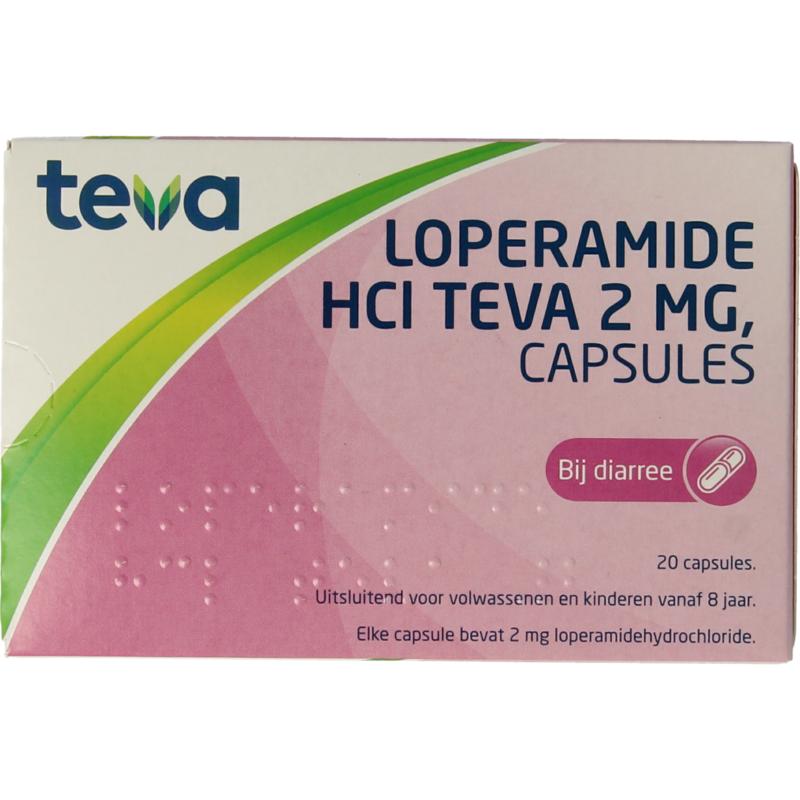 Teva Loperamide Hcl 2 Mg