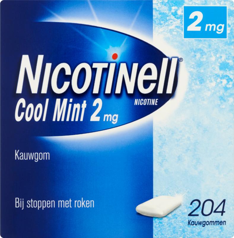 Nicotinell Kauwgom Coolmint 2Mg Novartis