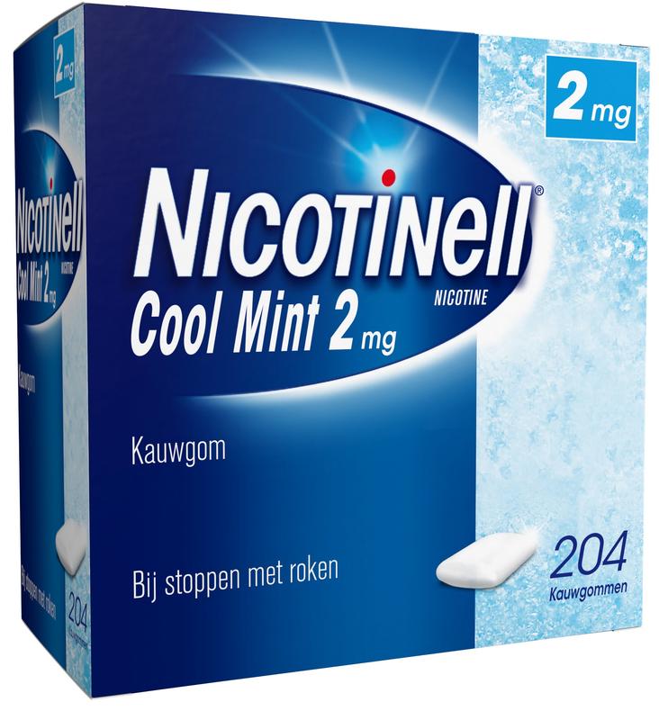 Nicotinell Kauwgom Coolmint 2Mg Novartis