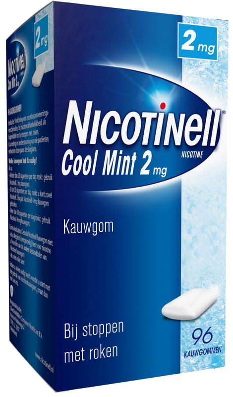 Nicotinell Kauwgom Coolmint 2Mg Novartis