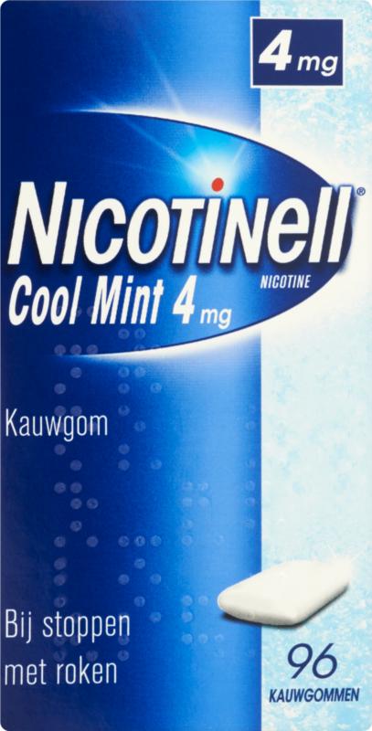 Nicotinell Kauwgom Coolmint 4Mg Novartis