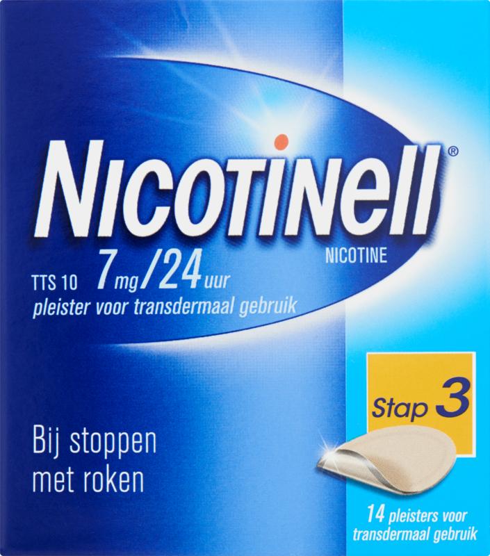 Nicotinell Pleisters Tts10 7Mg Novartis
