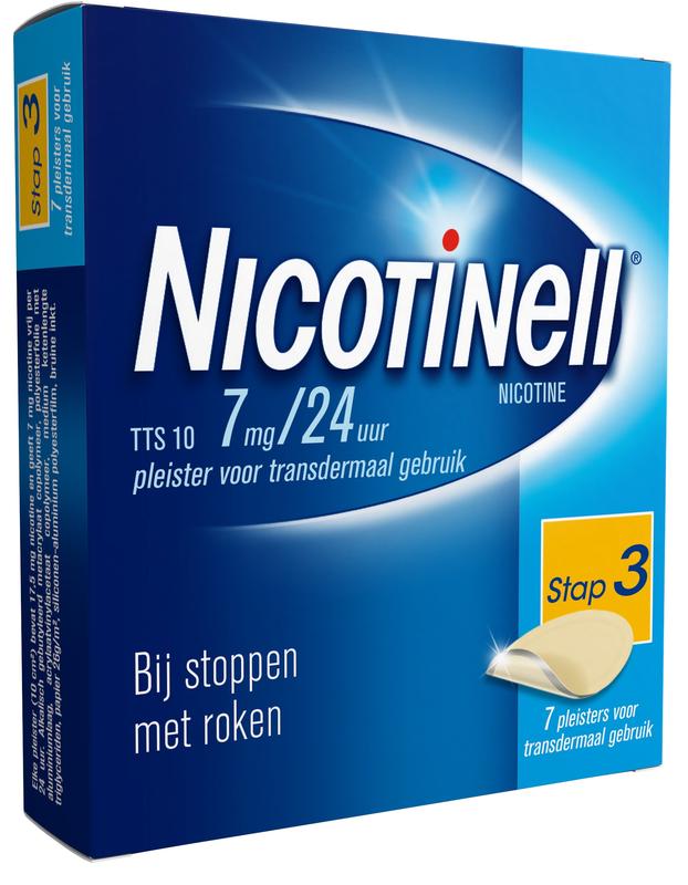 Nicotinell Pleisters Tts10 7Mg Novartis