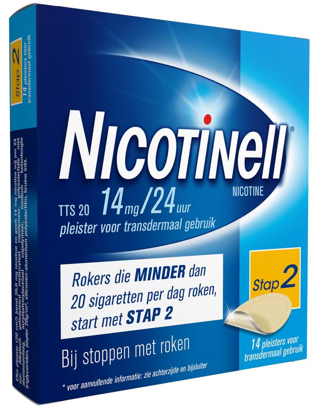 Nicotinell Pleisters Tts20 14Mg Novartis