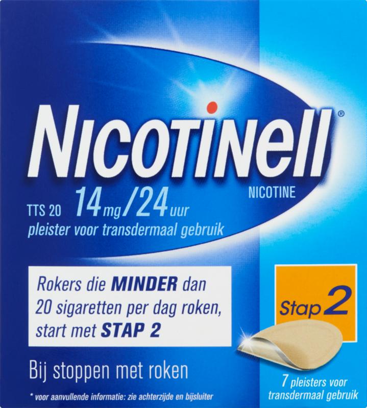 Nicotinell Pleisters Tts20 14Mg Novartis