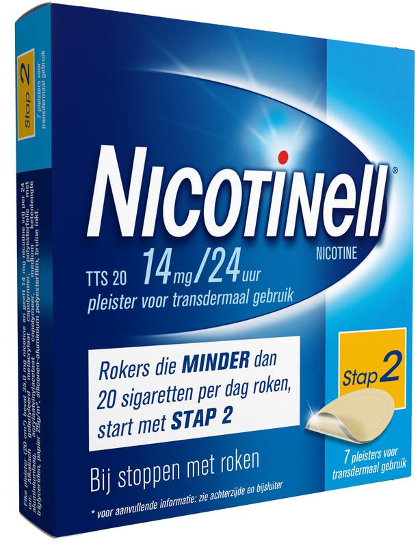 Nicotinell Pleisters Tts20 14Mg Novartis