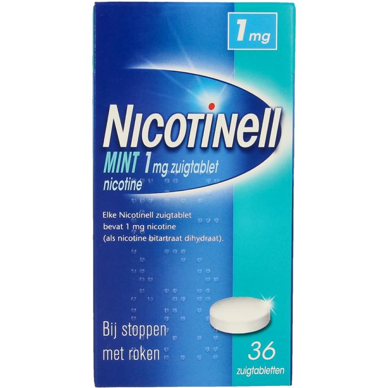 Nicotinell Zuigtabletten Mint 1Mg Novartis