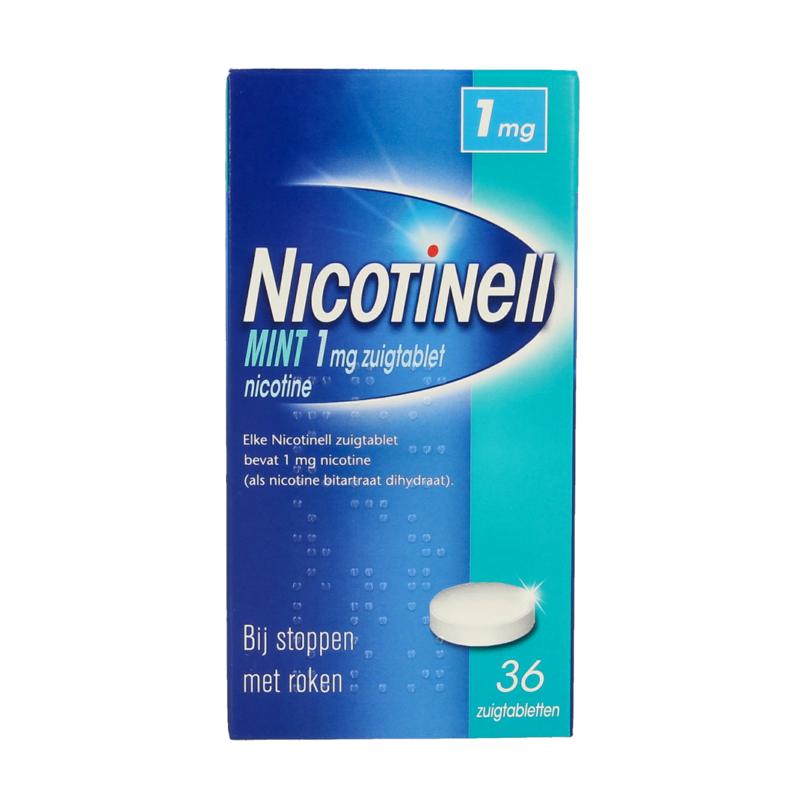 Nicotinell Zuigtabletten Mint 1Mg Novartis
