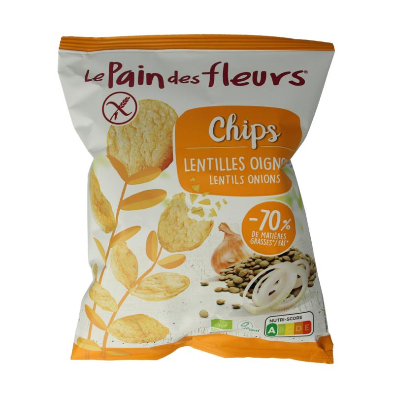 Pain Des Fleurs Chips Met Linzen En Ui Bio