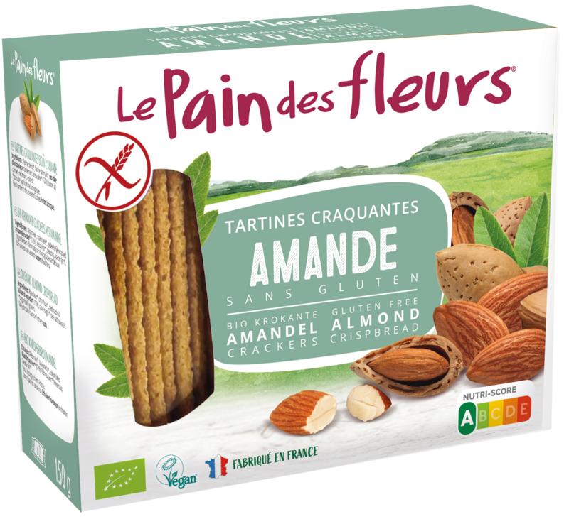Pain Des Fleurs Crackers Met Amandel Bio