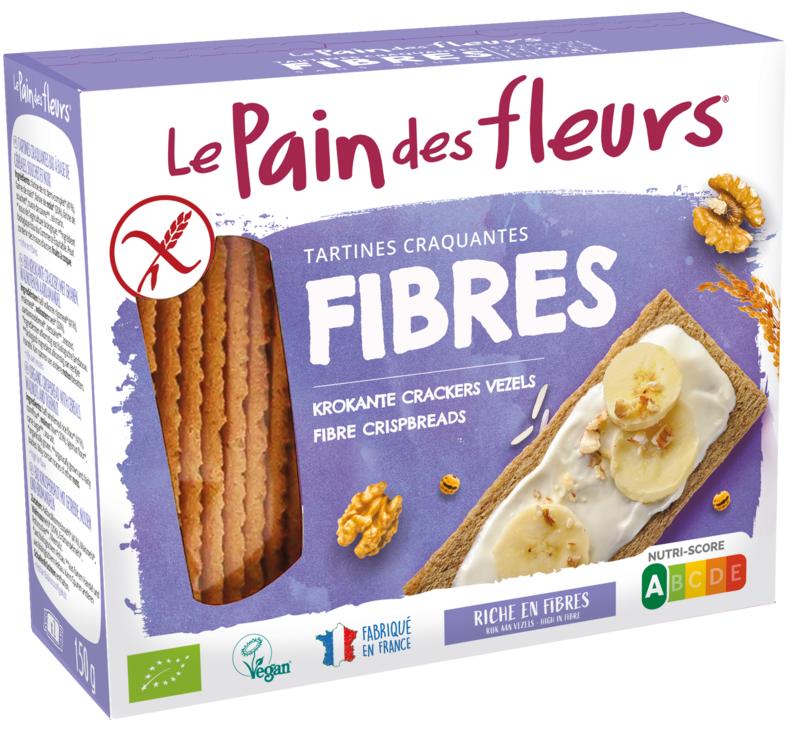 Pain Des Fleurs Krokante Crackers Vezels Glutenvrij Bio