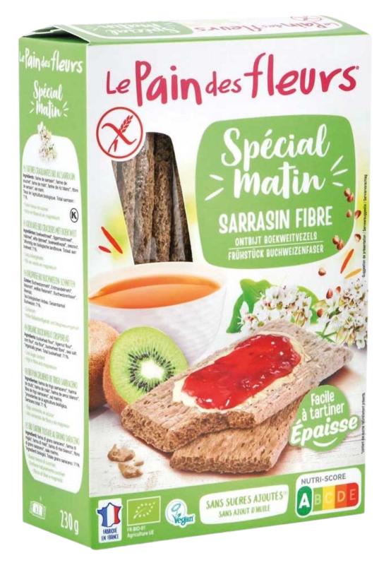 Pain Des Fleurs Special Matin Boekweit Ontbijtcrackers Bio