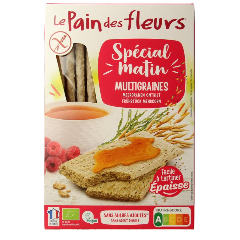 Pain Des Fleurs Special Matin Meergranen Ontbijtcrackers Bio