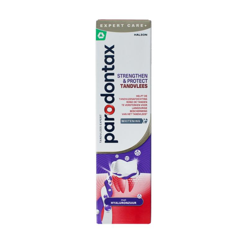 Parodontax Tandpasta Strenghten Protect Whitening