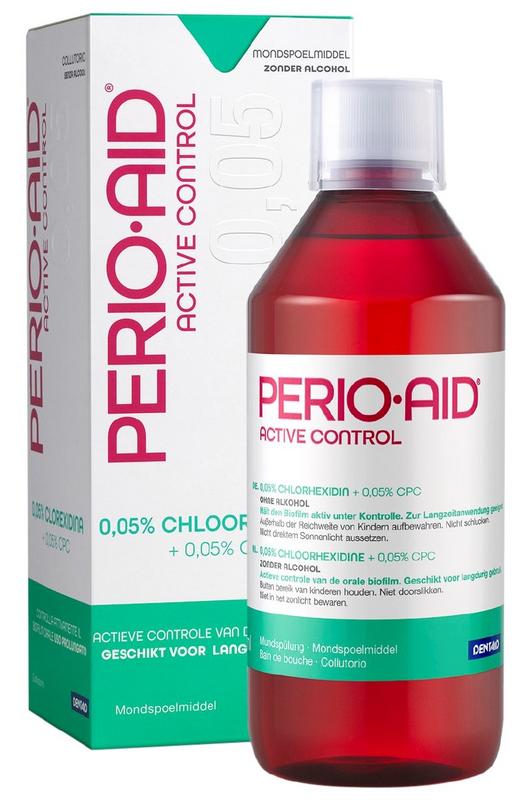 Perio Aid Active Control Mondspoelmiddel 0.05% Chx