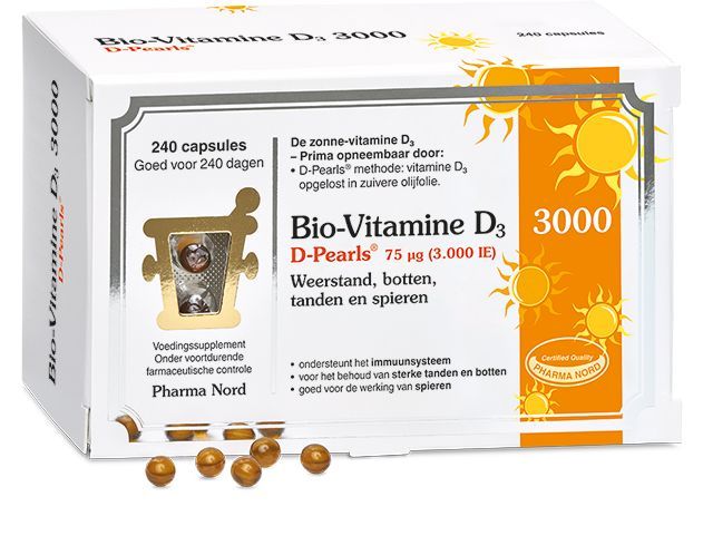 Pharma Nord Bio Vitamine D3 75Mcg 3000Ie