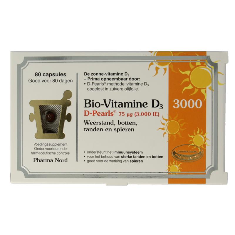 Pharma Nord Bio Vitamine D3 75Mcg 3000Ie