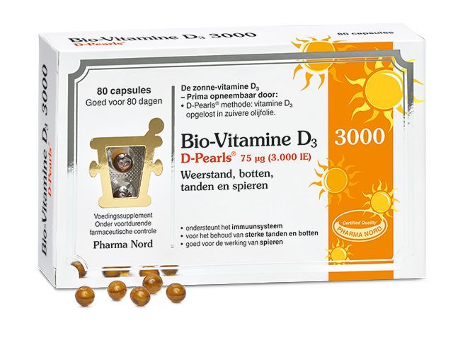 Pharma Nord Bio Vitamine D3 75Mcg 3000Ie
