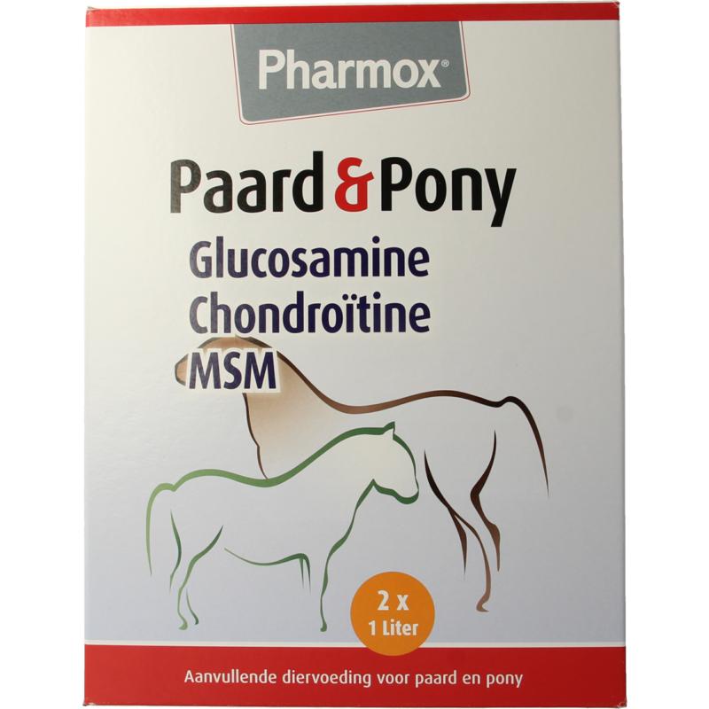 Pharmox Paard & Pony Glucosamine Chondroitine Msm 2X1000ml
