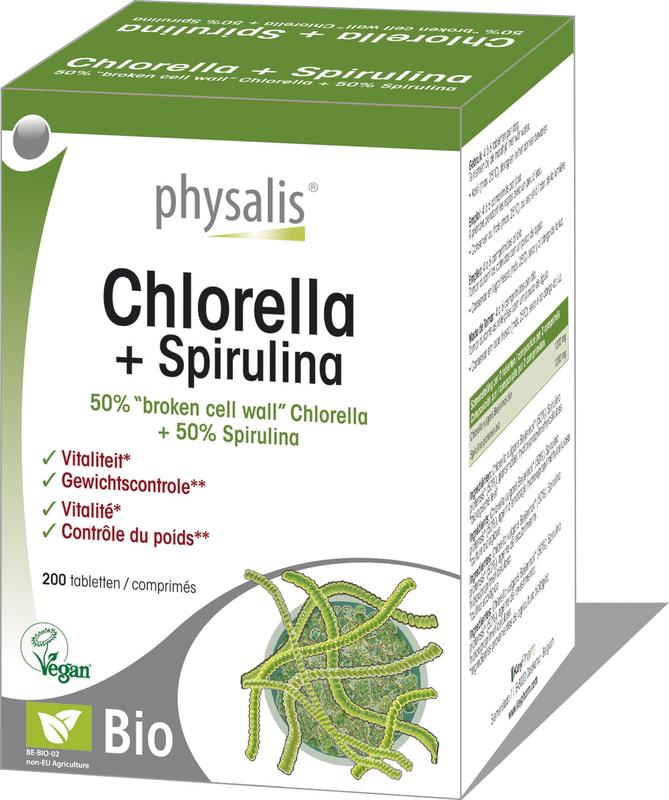 Physalis Chlorella & Spirulina Bio