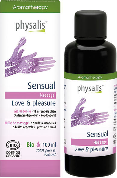 Physalis Massageolie Sensual