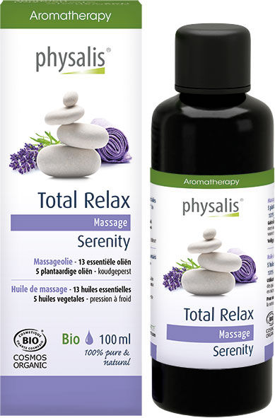 Physalis Massageolie Total Relax Bio