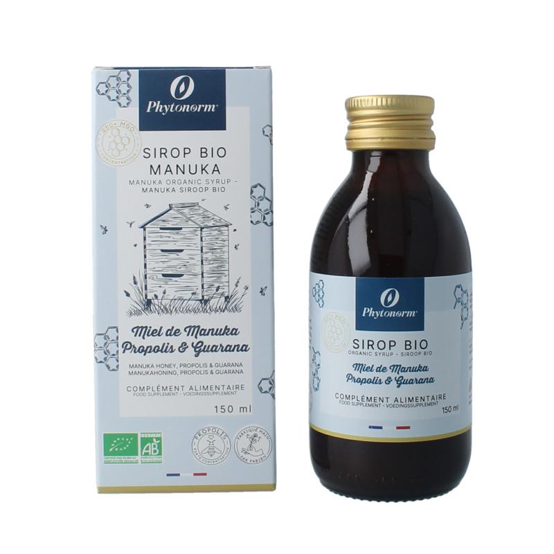 Phytonorm Manukahoning Propolis & Guarana Siroop Bio