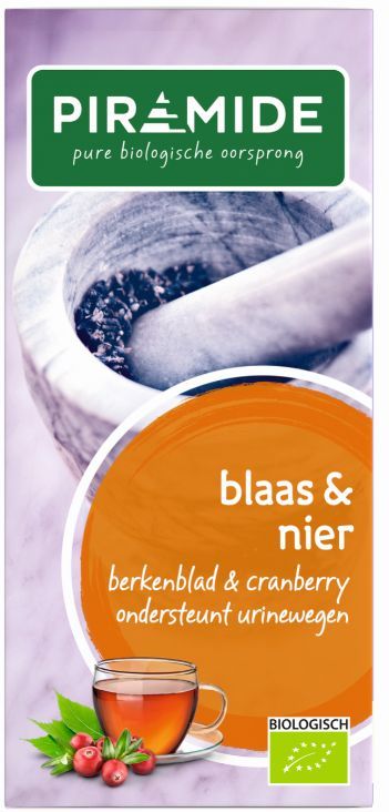 Piramide Blaas En Nierkruiden Thee Bio