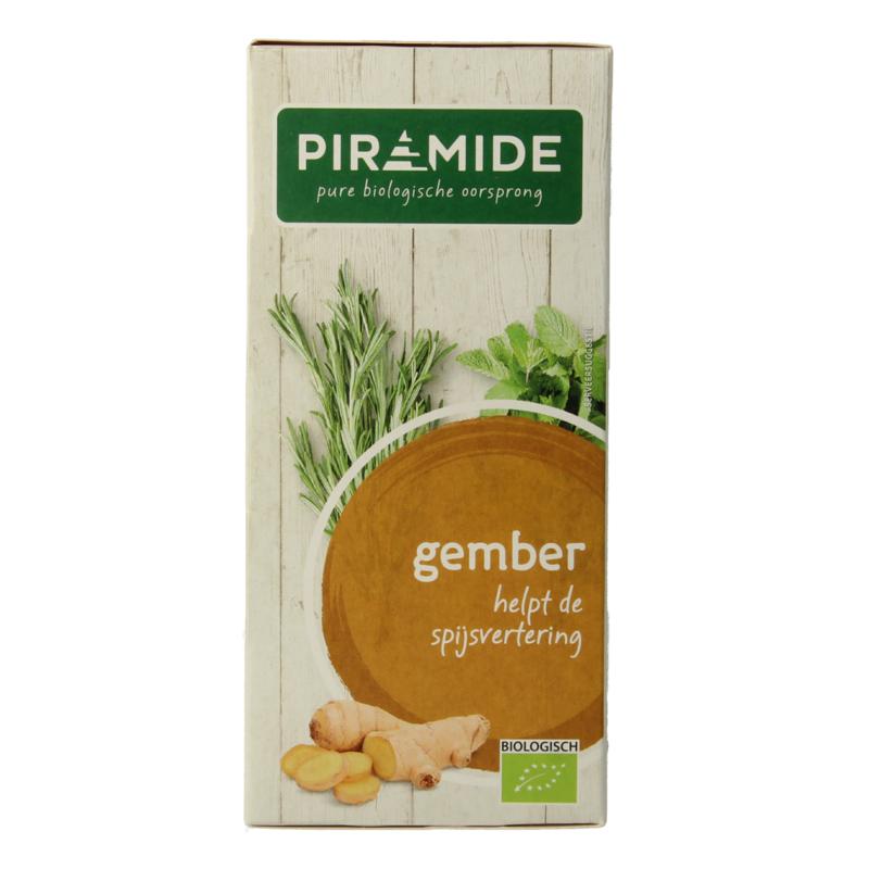 Piramide Gember Thee Eko Bio