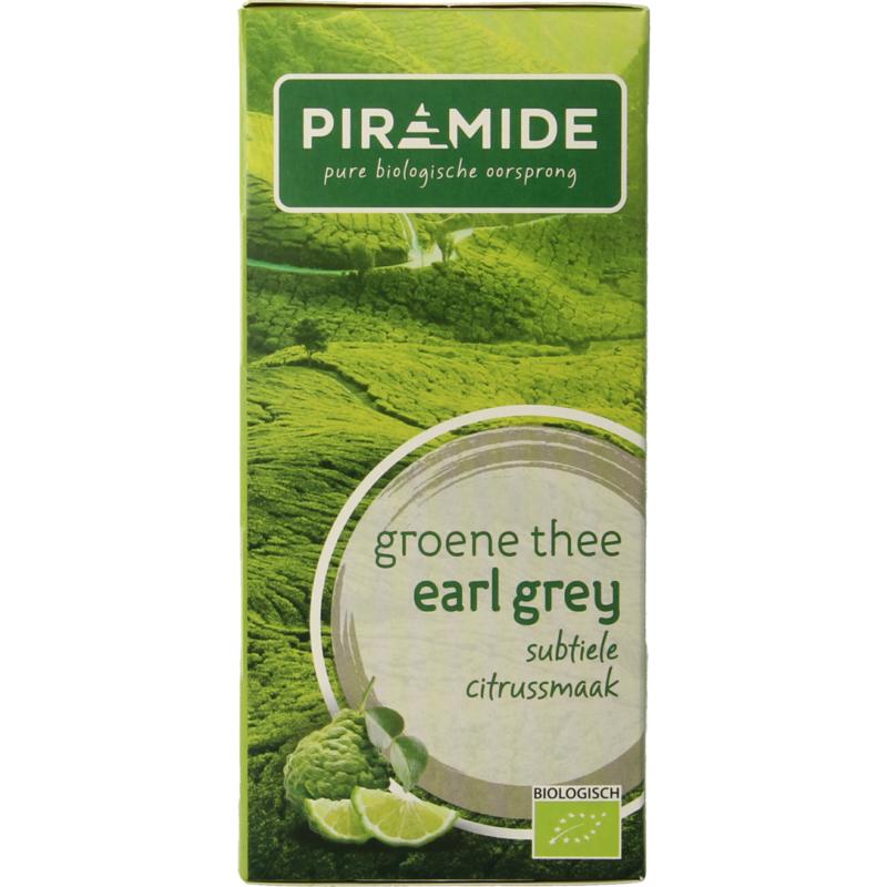 Piramide Groene Thee & Earl Grey Eko Bio