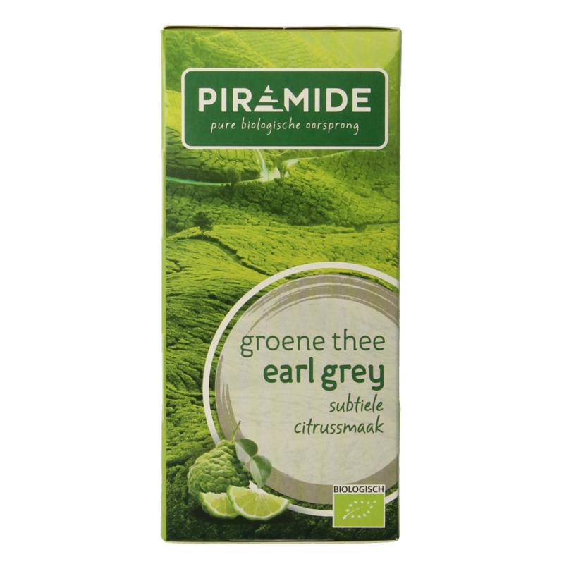 Piramide Groene Thee & Earl Grey Eko Bio