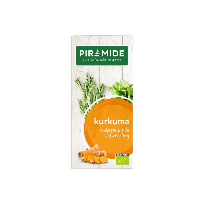 Piramide Kurkuma Thee Bio