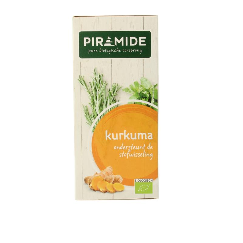 Piramide Kurkuma Thee Bio