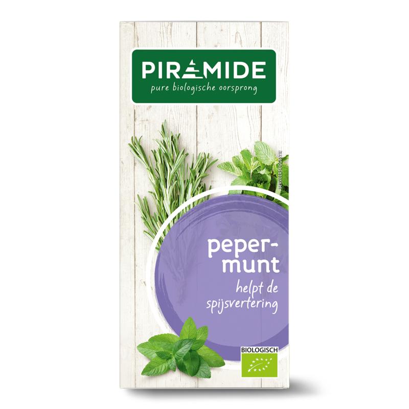 Piramide Pepermunt Thee Eko Bio
