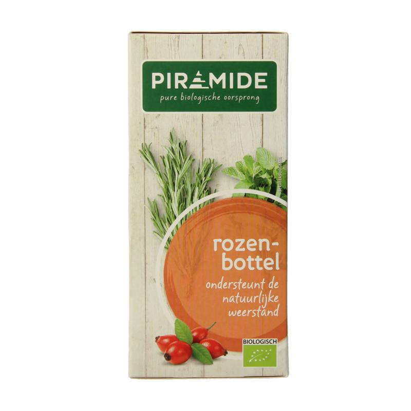 Piramide Rozenbottel Thee Eko Bio