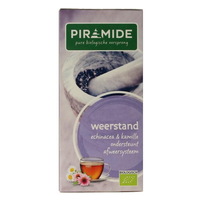 Piramide Weerstand Thee Eko Bio