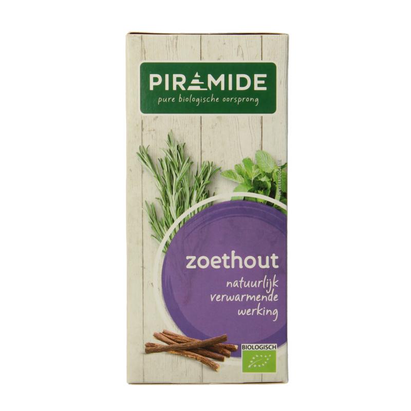 Piramide Zoethout Thee Eko Bio