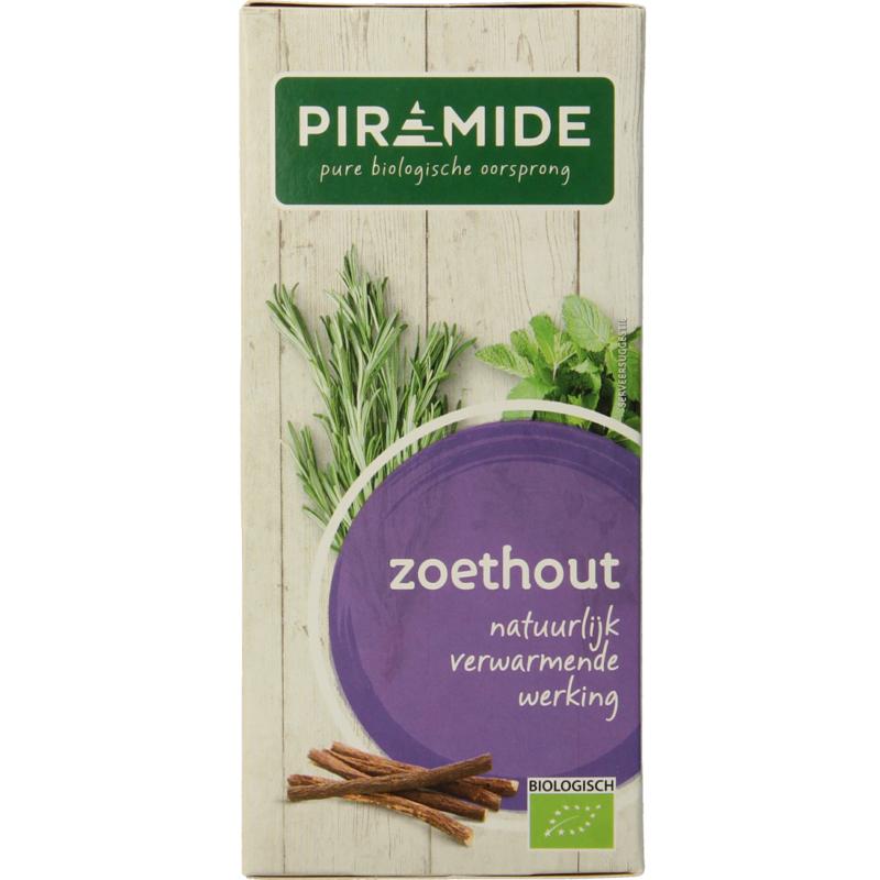 Piramide Zoethout Thee Eko Bio