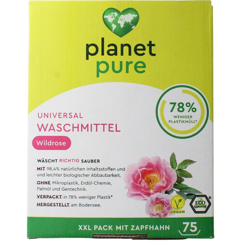 Planet Pure Wasmiddel Vloeibaar Universeel Wild Rose
