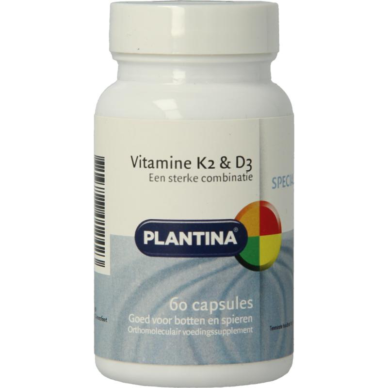 Plantina Vitamine K2 En D3