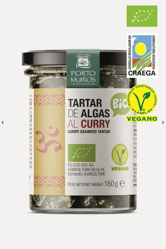 Porto-Muinos Zeewier Spread Curry Bio