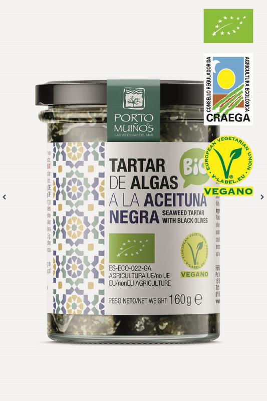 Porto Muinos Zeewier Spread Olijf Bio